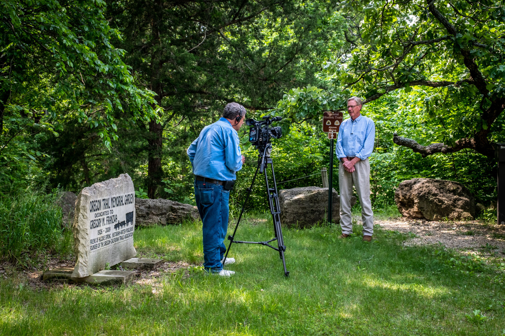 KTWU's films segment at Alcove Spring
